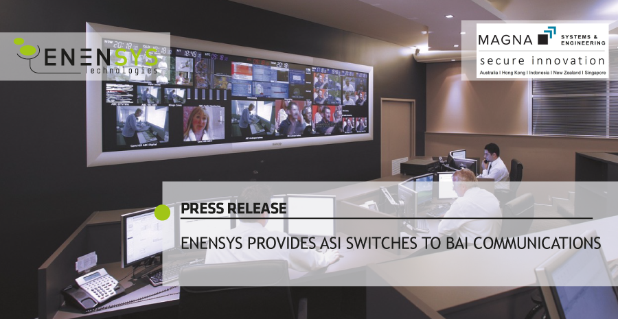 ENENSYS PROVIDES ASI SWITCHES TO BAI COMMUNICATIONS